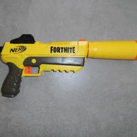 Pistola Nerf Fortnite con silenziatore