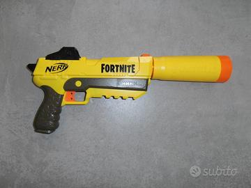 Pistola Nerf Fortnite con silenziatore