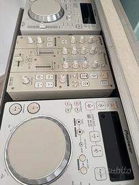 Consolle Pioneer cdj 350 W + mixer djm 350