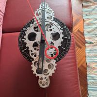 OROLOGIO CON MECCANISMI ROTANI