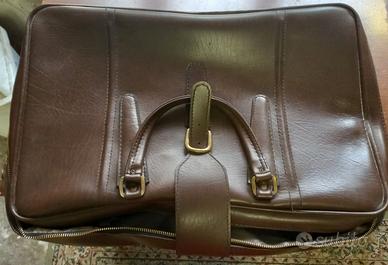 Valigia cuoio vintage