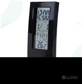 sveglia da tavola a batteria a cristalli liquidi