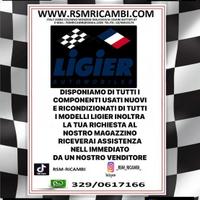 tutti i ricambi ligier nuovi o usati testati