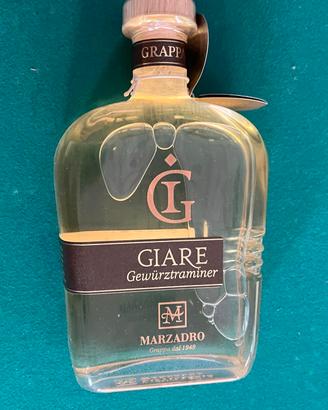Grappa Marzadro Giare Gewürztraminer Con Scatola