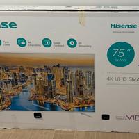 Tv 75” HiSense