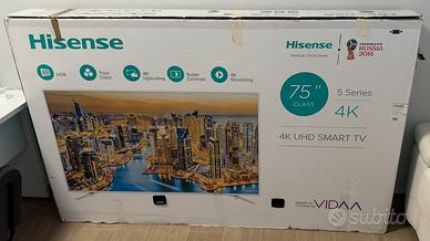 Tv 75” HiSense