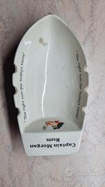 Raro posacenere rum Captain Morgan