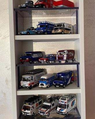 Modellini assistenza rally scala 1:43