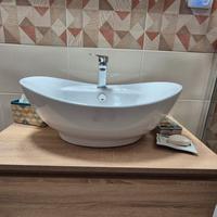 Mobile bagno 80 cm con ciotola