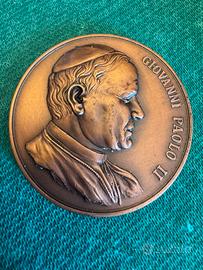Medaglia commemorativa Giovanni Paolo II a Viterbo