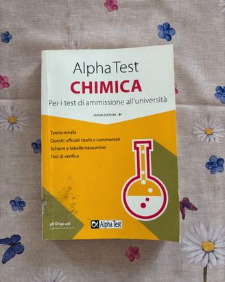 Alpha Test Chimica 5ª edizione – Preparazione Test