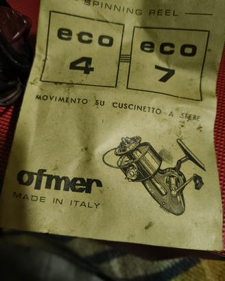 ofmer eco 7 con scatola originale e garanzia 