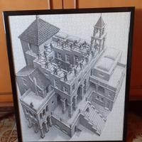 Quadro puzzle Escher 