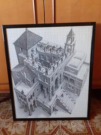 Quadro puzzle Escher 