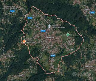 Roncola bilocale arredato con posto auto
