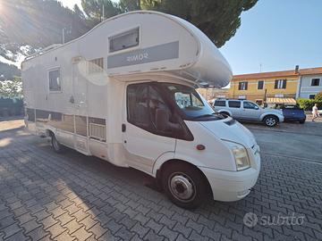 CAMPER MANSARDATO RIMOR SUPERBRIG 677 FORD 2.4 TD