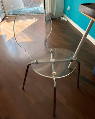 Sedia trasparente 