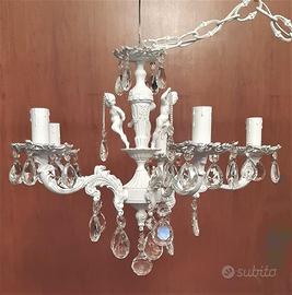 piccolo lampadario 6 luci