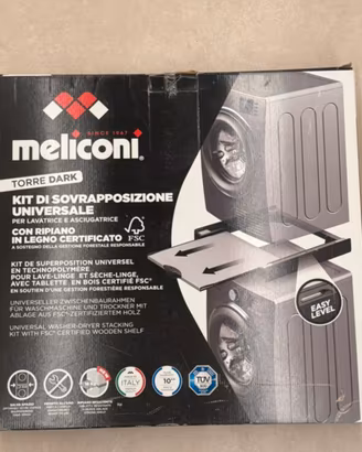 KIT SOVRAPPOSIZIONE MELICONI LAVATRICE ASCIUGATRIC