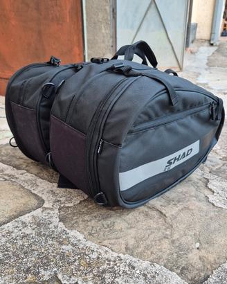 Kit completo Shad: Telai  + Borse E48 + Zaino Sw38