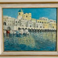 Quadro olio su tela