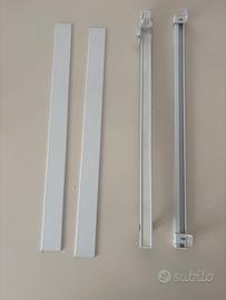 DUE BARRE PER FINESTRA O PORTAFINESTRA  45 cm