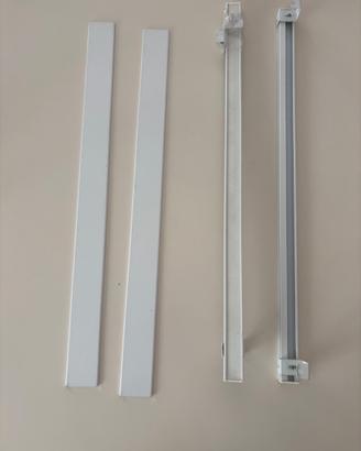 DUE BARRE PER FINESTRA O PORTAFINESTRA  45 cm