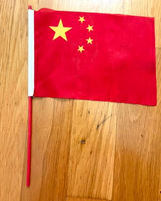 Bandierina della Cina alta 15 centimetri