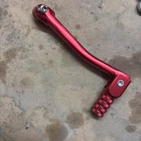 Leva del cambio rossa in ergal