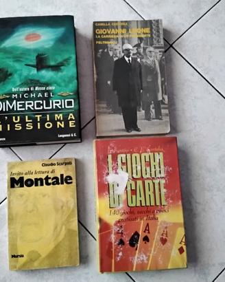 Montale,Giovanni Leone, L'ultima missione,i giochi