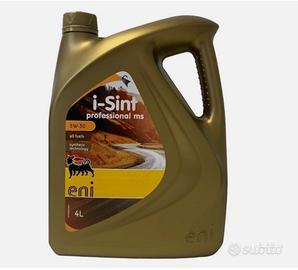 OLIO MOTORE ENI I-SINT PROFESSIONAL MS 5W30 4LT