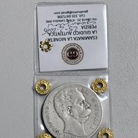 Moneta 5 lire Giovanni Gaudenzi Perito Numismatico