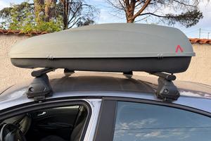 Box tetto G3 + barre e agganci completi alfa romeo