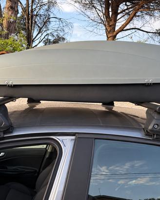 Box tetto G3 + barre e agganci completi alfa romeo