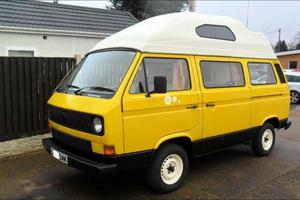 Volkswagen t25 (t3) campervan da immatricolare