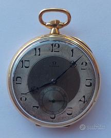 Omega in oro da taschino
