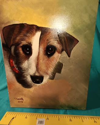 Dipinto originale Jack Russell Terrier