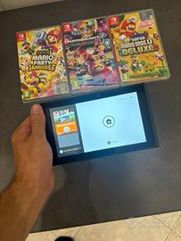 🎮 Nintendo Switch V2 + 4 Joy-Con + 3 giochi Mario