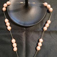 Collana girocollo con perle di fiume acqua dolce