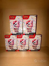 5 Bundle Da 6 Bustine 151 Sealed Ita