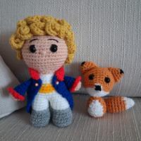 Piccolo Principe e volpe. 