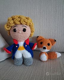 Piccolo Principe e volpe. 