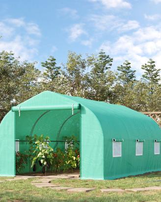 serra 4 stagioni 3,5 x 3 in acciaio di magazzino