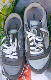 Scarpe da ginnastica saucony jazz grigie n. 38