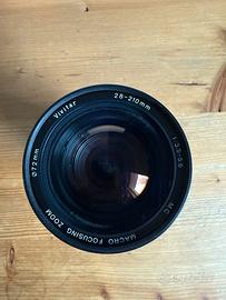 Obiettivo zoom  maVIVITAR 28-210mm f/3.5-5.6