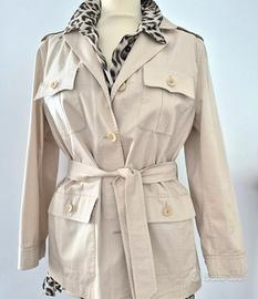 MAX MARA Trench corto Tg 44 Quiet Luxury Originale