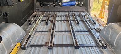 Binari + sedili per van