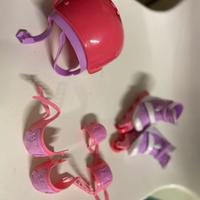 Accessori per bambole - set roller taglia L