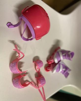 Accessori per bambole - set roller taglia L