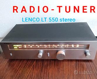 TUNER RADIO LENCO LD 550 RICEVITORE Stereo Hi Fi